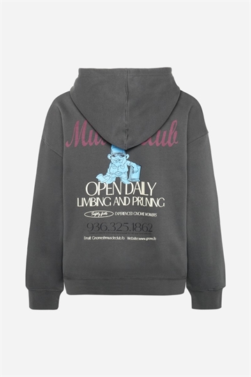 Grunt Bama Hood Sweat - Mörkgrå